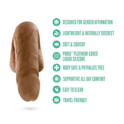 URSELF Affirm Packer - Silicone Packing Device - Brown