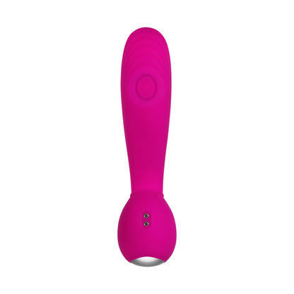 Evolved Novelties The Note Musical Note-Shaped Vibe with G-Spot and Clitoral Stimulation – Pink