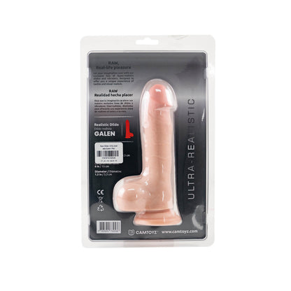 Camtoyz Galen Ultra Realistic Dildo with Suction Cup – Beige