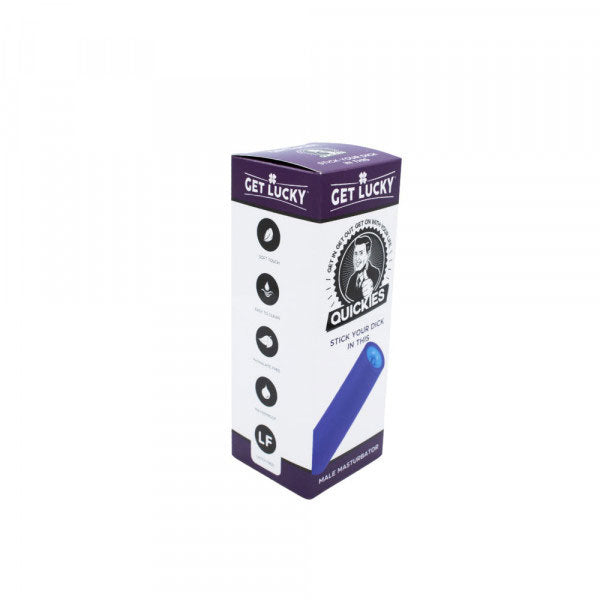 Viben Quickies Stick Your Dick in This Masturbator – Blue – Waterproof