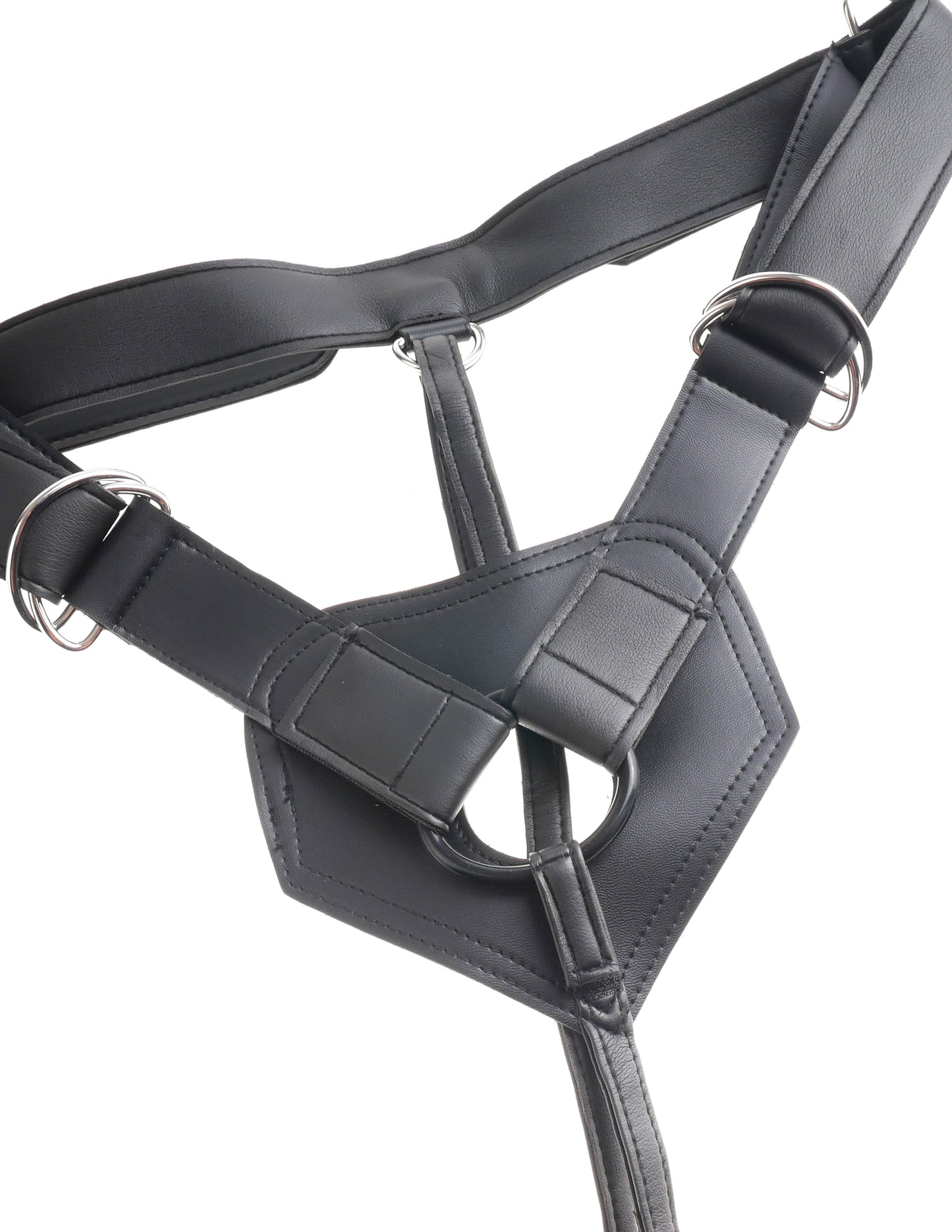 Pipedream King Cock Strap-On Harness with 6 Inch Cock - Tan