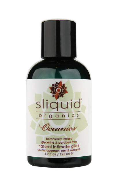 Sliquid Oceanics Aloe-Based Lubricant with Seaweed Extracts – 4.2 Fl Oz