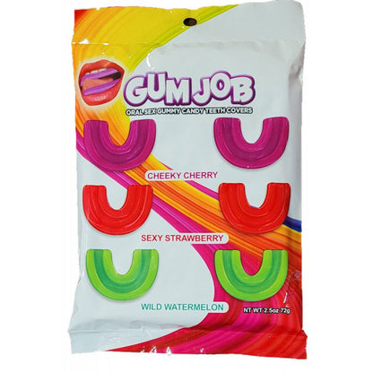 Hott Products Gum Job Oral Sex Candy Teeth Covers – Tasty Gummy Candy – Multi