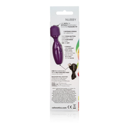CalExotics Tiny Teasers Nubby Sensual Toy – Purple