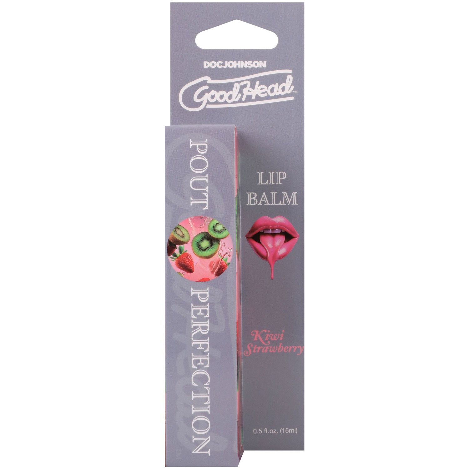 Goodhead Pout Perfection Lip Balm - Kiwi Strawberry - 0.50oz
