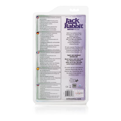 CalExotics Petite Thrusting Jack Rabbit – Purple – Multi-Function Vibrator