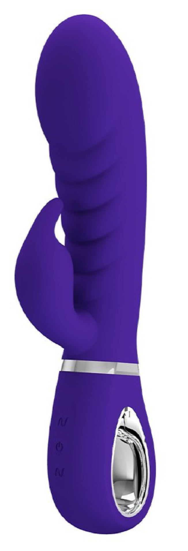 Pretty Love Super Soft Rabbit Silicone Vibrator – Purple