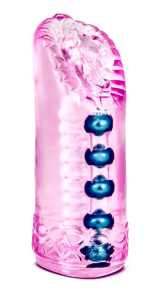 Blush Sexy Snatch Masturbator – Open-Ended Sleeve – Pink