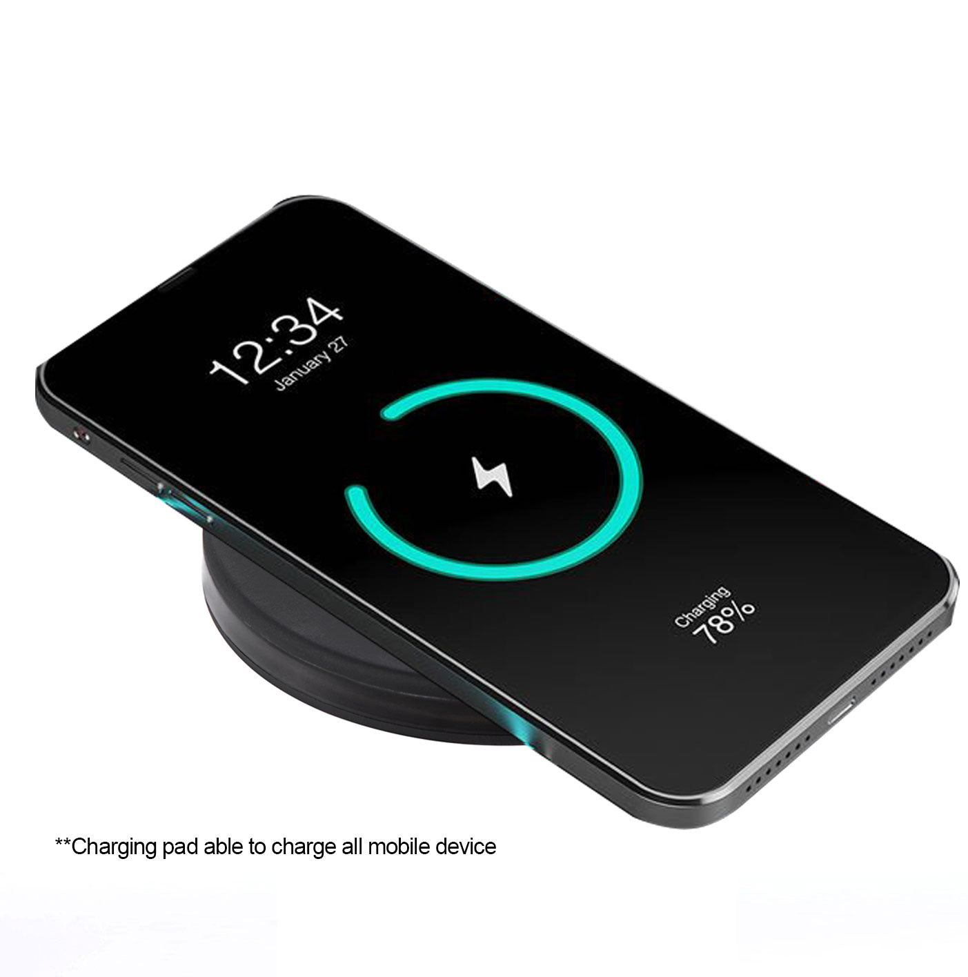Aspen by Maia Toys 15-Function Rechargeable Wireless Flickering Tip Vibrator - Black