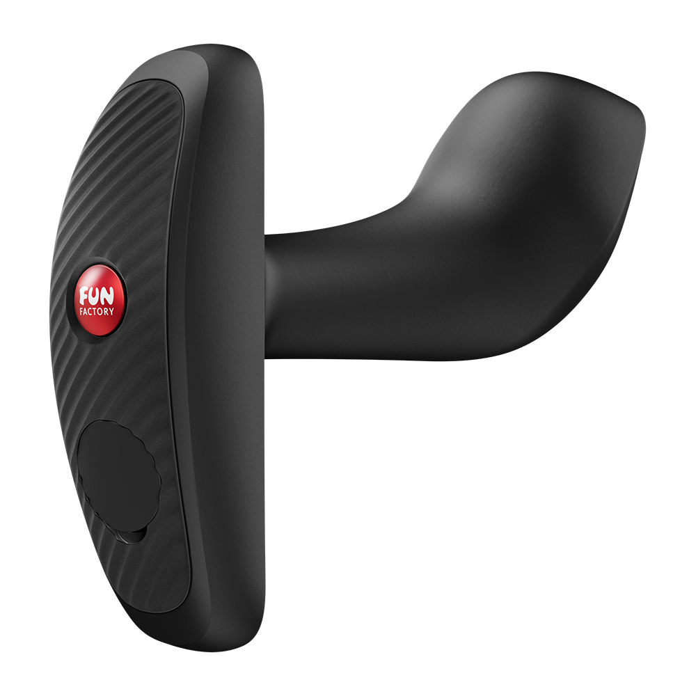 Fun Factory Bootie Vibe Anal Vibrator - Black - 12 Vibration Modes