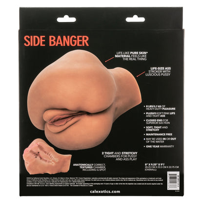CalExotics Stroke It Side Banger Ass Stroker – Brown