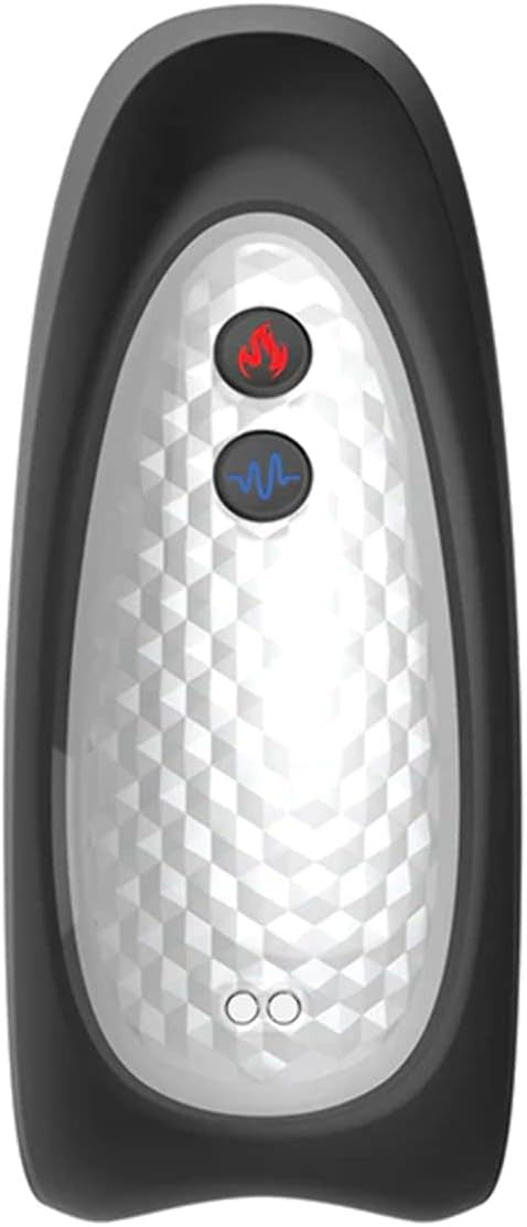 Score Grip 7 Vibrating and Warming Masturbator – Black