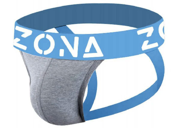 Zona Men's Jockstrap - Large - Gray - Moisture-Wicking Design