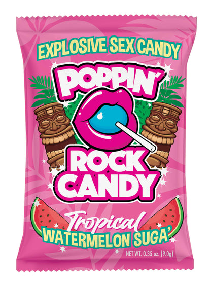Rock Candy Poppin' Rock Candy - Watermelon Flavor - Edible Oral Enhancement