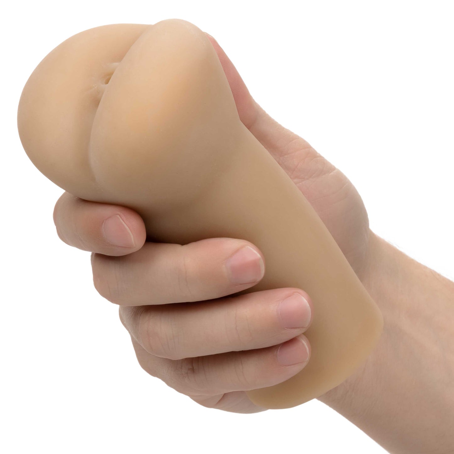 CalExotics Cheap Thrills The Leather Daddy Masturbation Stroker – Black