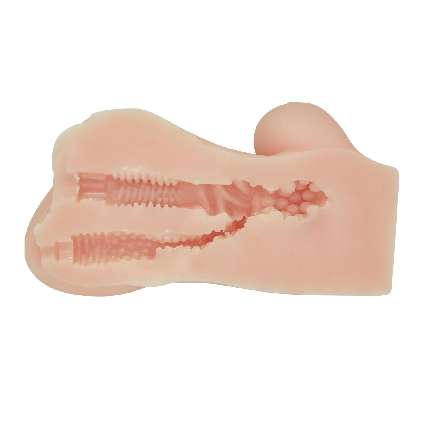 Pretty Love Hannah Realistic Vagina Masturbator - Beige, Double Entrance