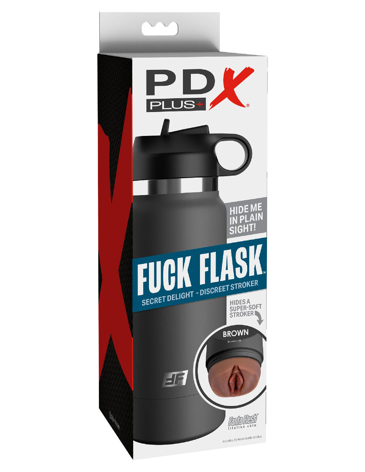 Pipedream Fuck Flask - Discreet Stroker - Grey
