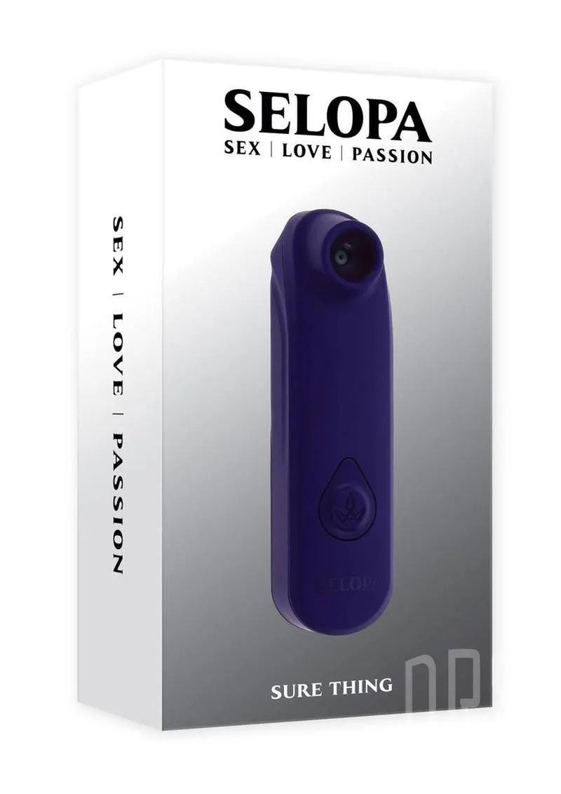 Evolved Novelties Sure Thing Multi-Function Vibrator with Suction – Purple