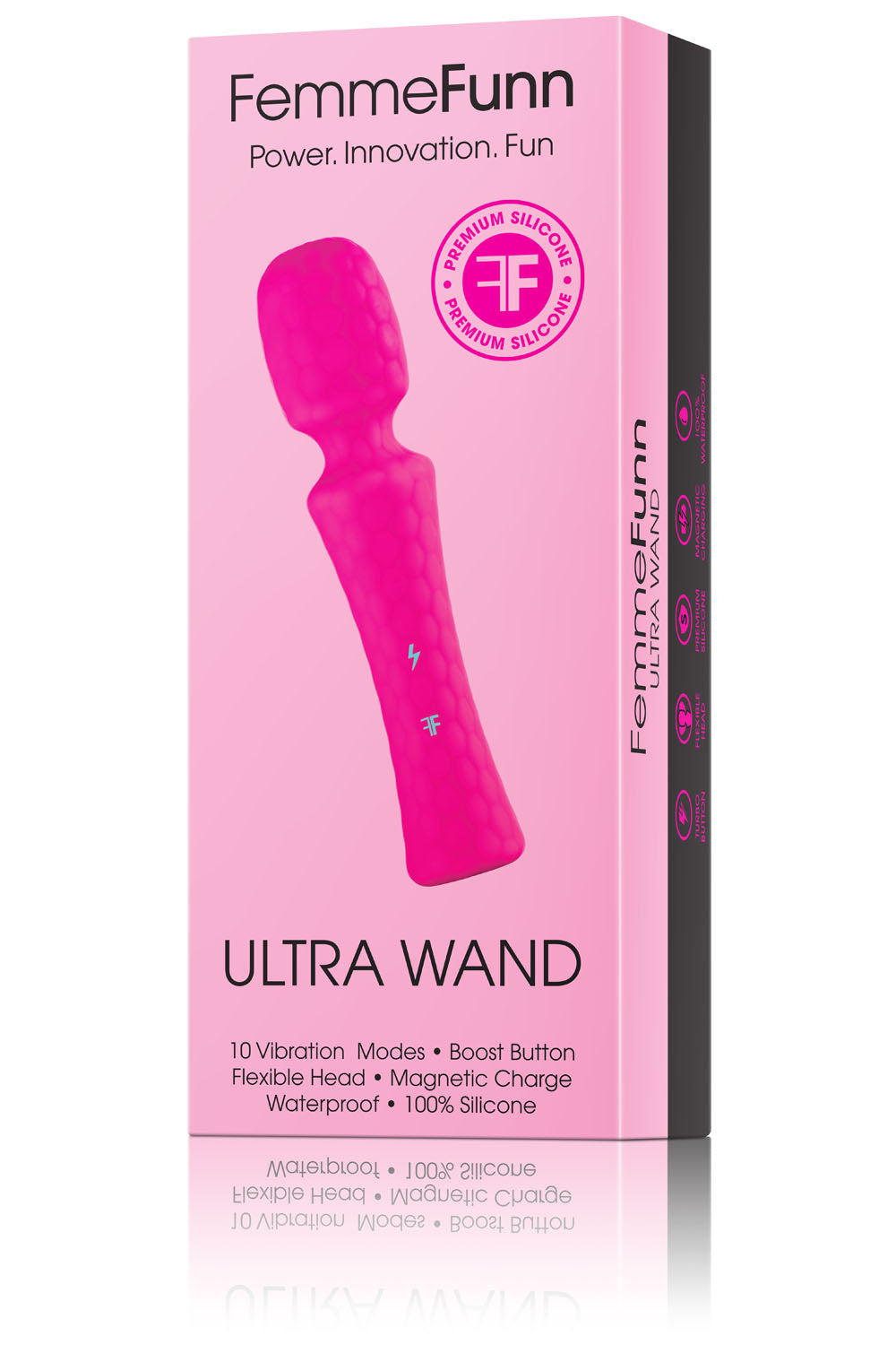 Femme Funn Ultra Wand Body Massager – Pink – Multi-Speed Waterproof
