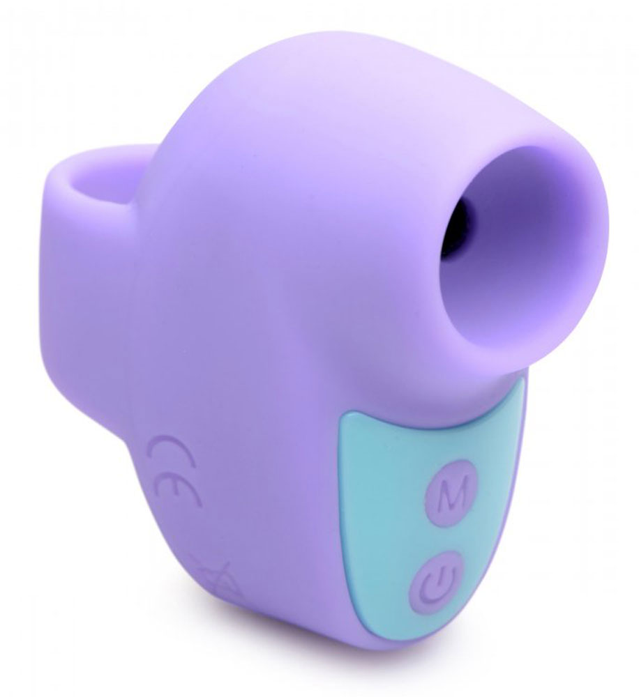 Shegasm Mini 12x Silicone Clit Stimulator – Purple