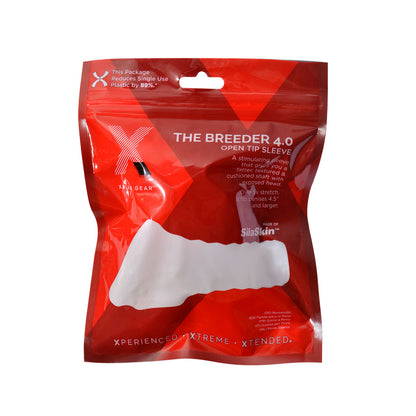 Perfect Fit Xplay Breeder 4.0 Open Tip Sleeve - Clear