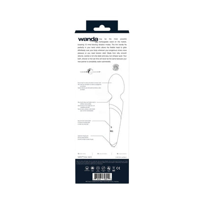 VeDO Wanda Rechargeable Wand - Multi-Function Vibrator - Black