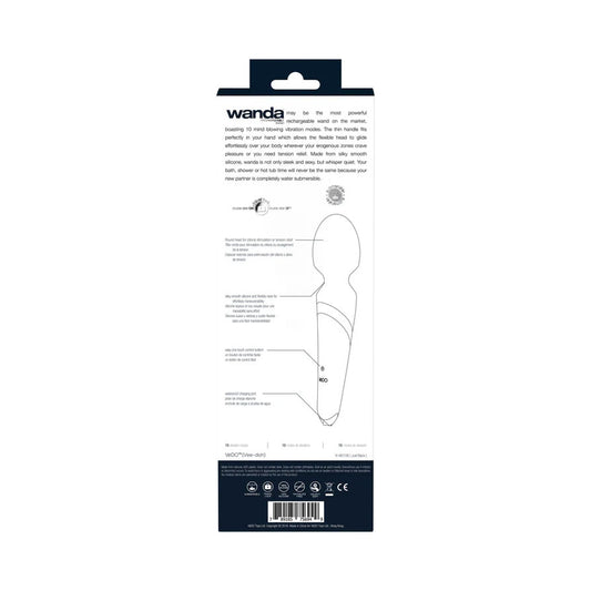 VeDO Wanda Rechargeable Wand - Multi-Function Vibrator - Black
