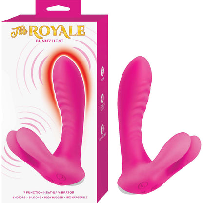 Nasstoys Royale Bunny Heat Massager – Pink – USB Rechargeable with Heating Function
