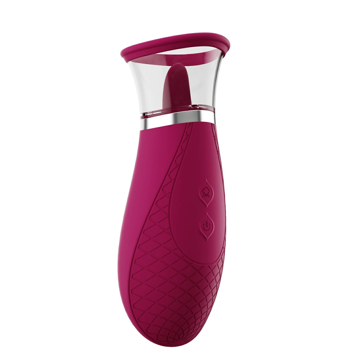 Scioness Sucking and Licking Clitoral Stimulator – Wine Purple