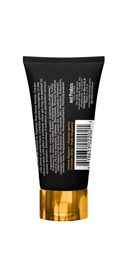 Hott Products Horny Honey Arousal Cream – 1 Oz Tube