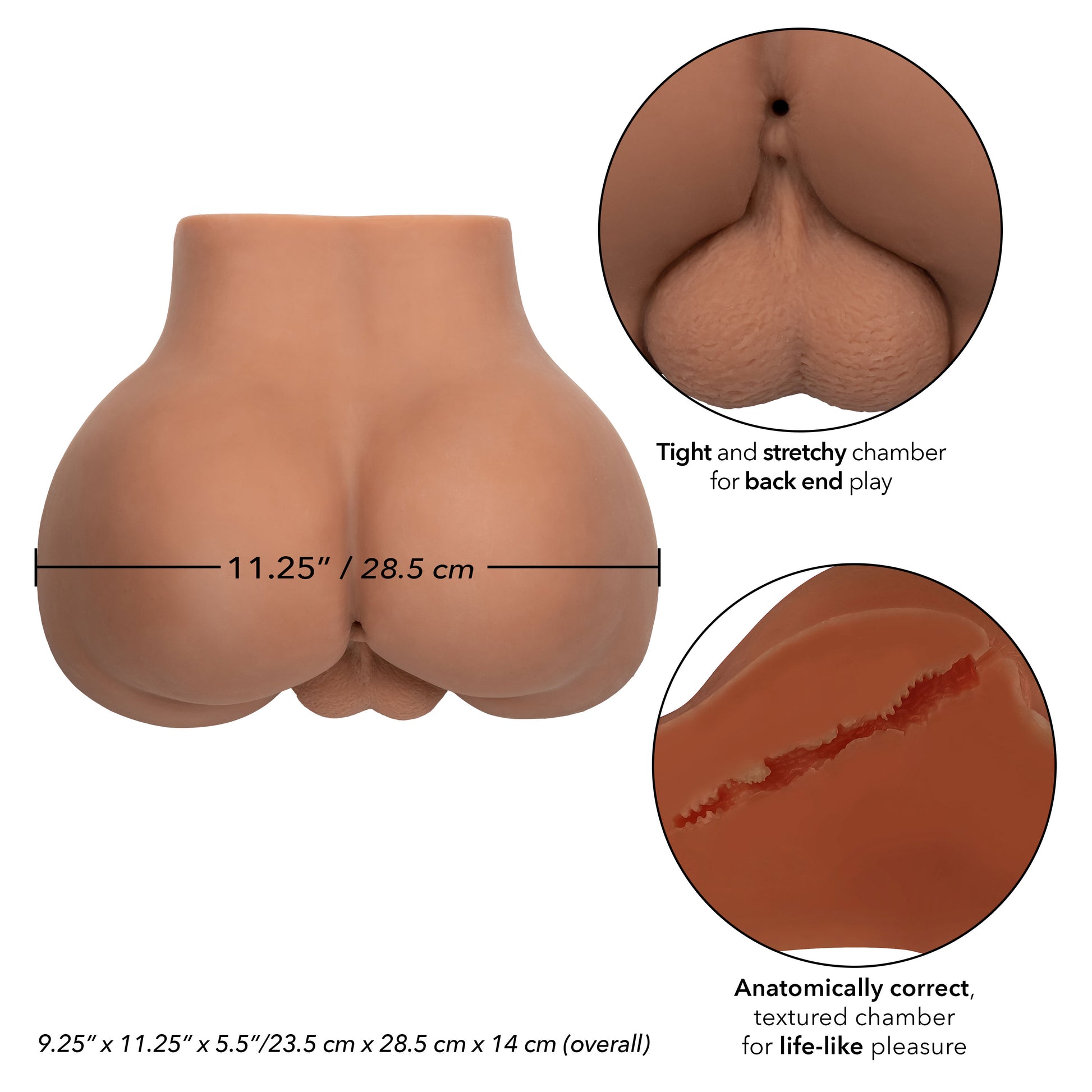 CalExotics Stroke It Bottom Banger Stroker – Brown