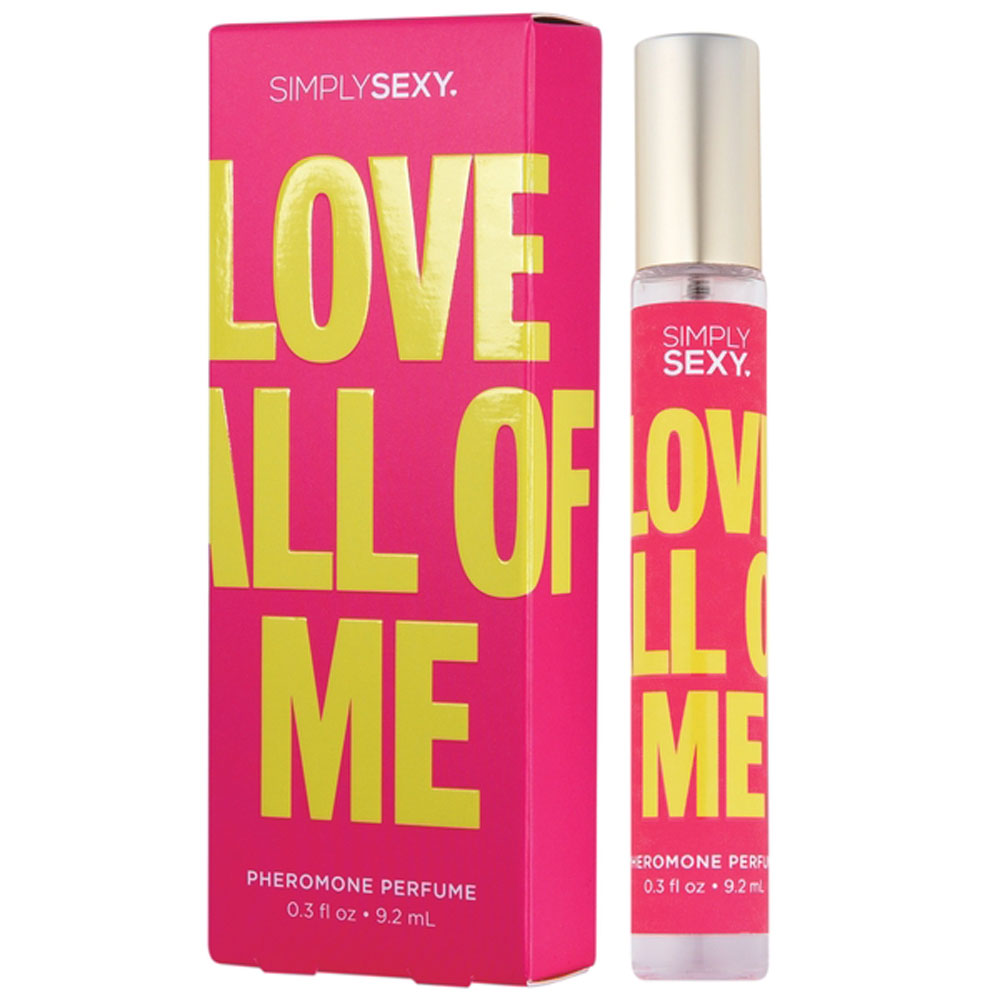 Simply Sexy Pheromone Perfume Love All of Me – Floral Vanilla Scent – 0.3 Oz
