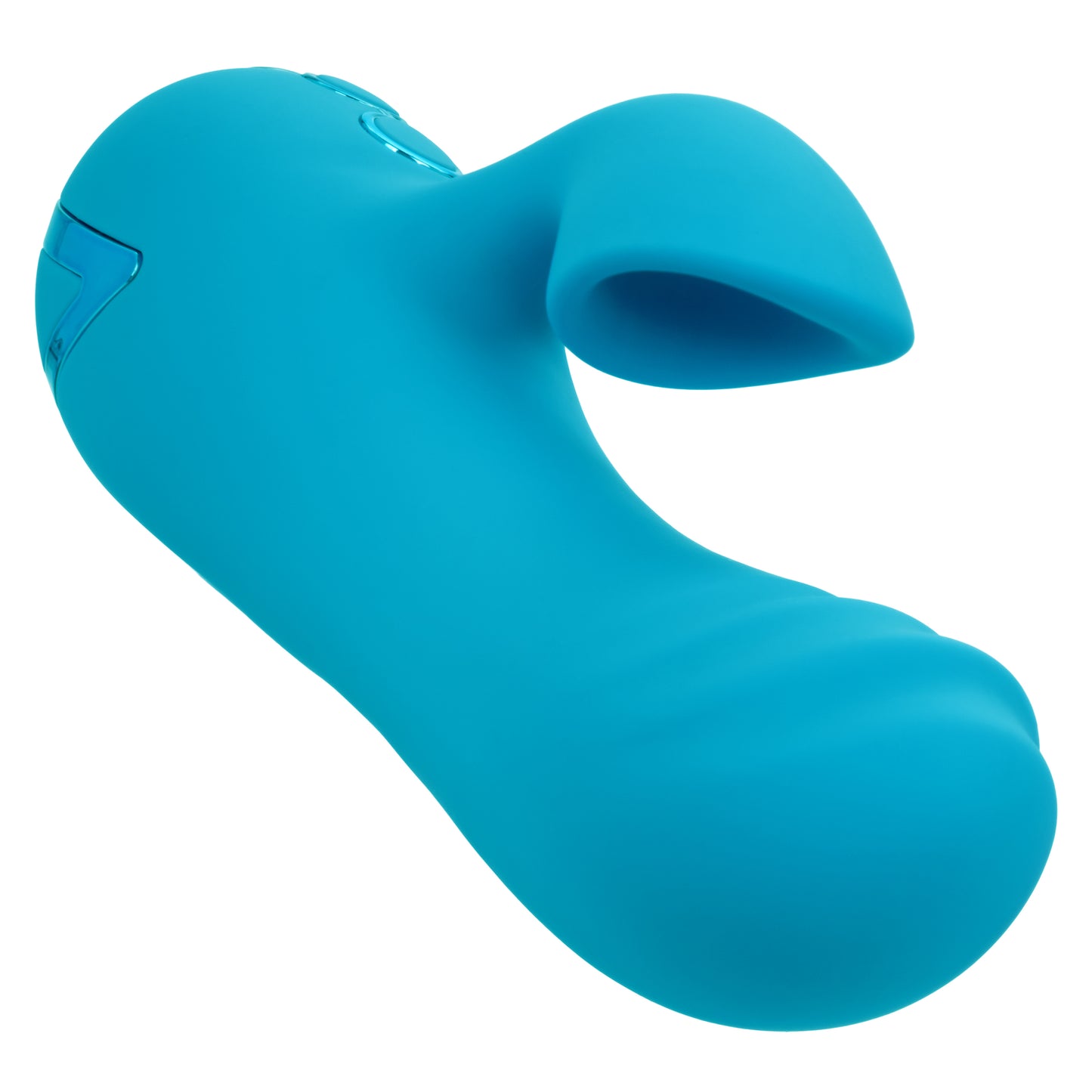 CalExotics California Dreaming Sunset Beach Seducer – Blue – Dual Stimulator with Vibration and Suction