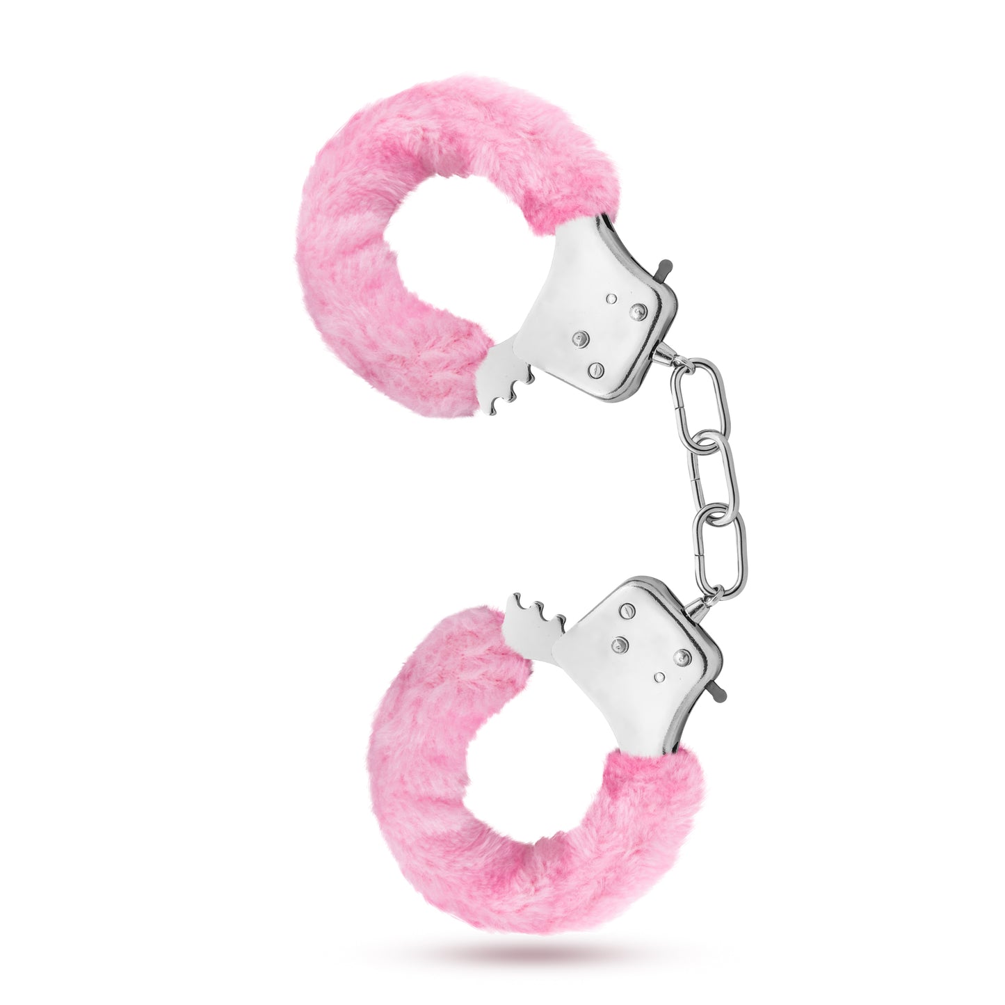 Temptasia Cuffs - Adjustable Pink Stainless Steel Cuffs with Safety Release