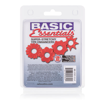Basic Essentials 4 Pack Enhancers – Red