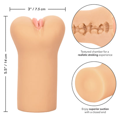 Cheap Thrills The Flight Attendant Male Masturbation Stroker – Beige