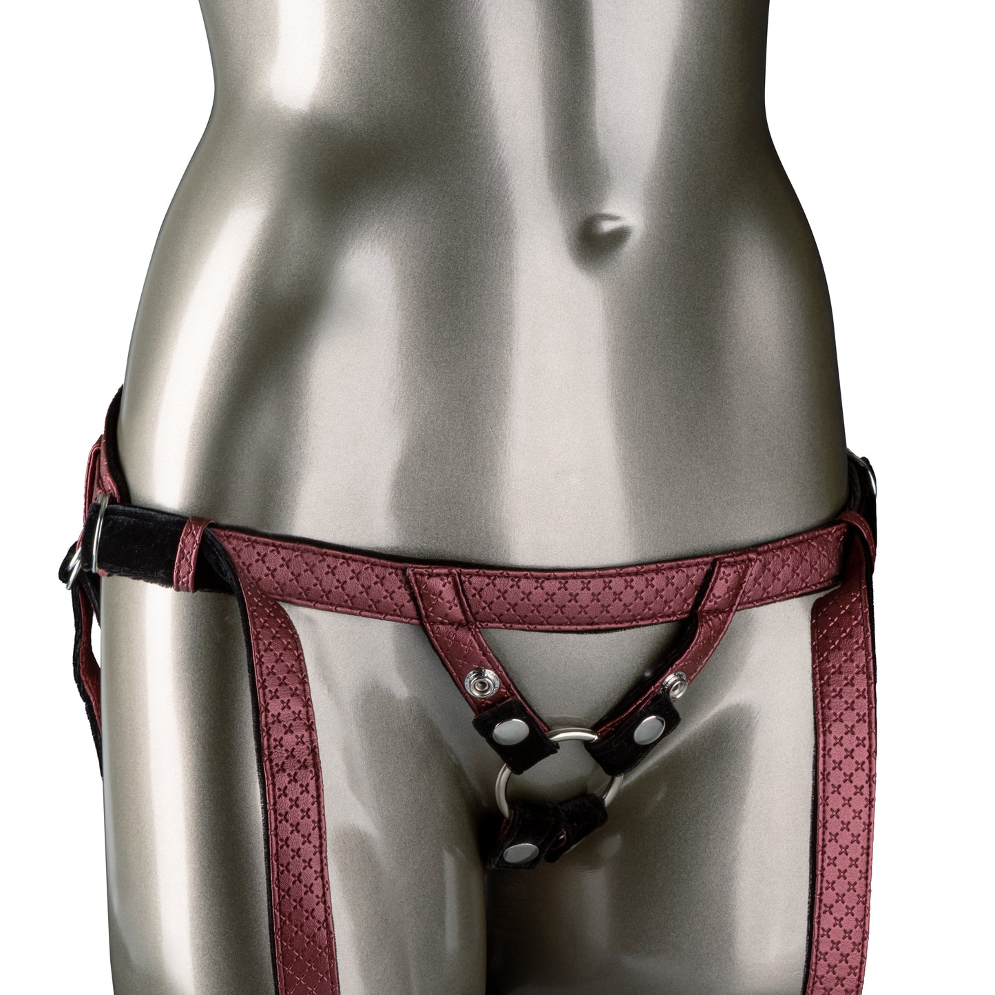CalExotics Her Royal Harness the Regal Duchess - Crotchless Harness - Red