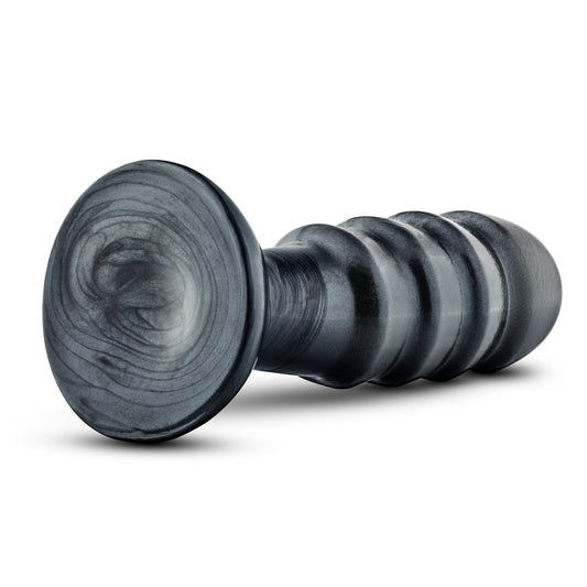 Blush Jet Bruiser Pro-Sized Anal Plug – Carbon Metallic Black