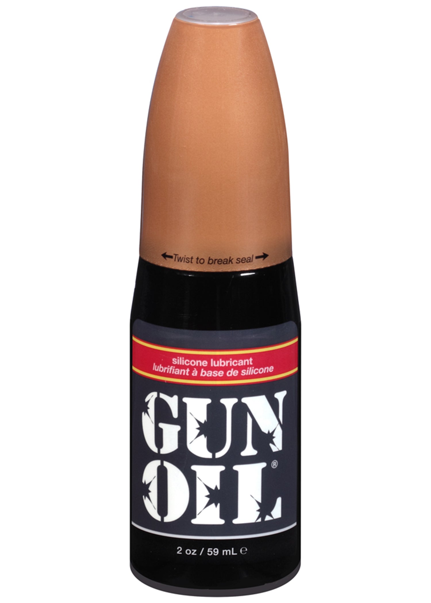 Gun Oil Silicone Lubricant - 2 Oz - Silicone-Based, Hypoallergenic, Water-Resistant