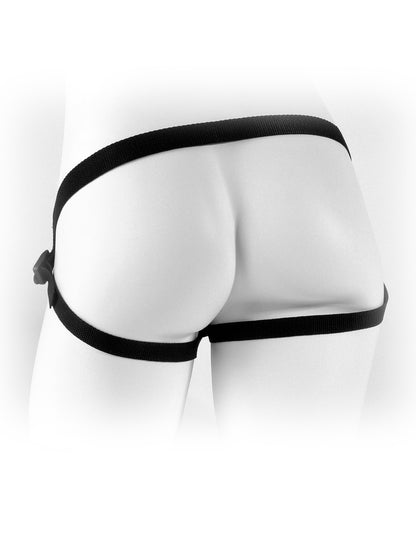 Pipedream Fetish Fantasy Series Beginners Harness - Black - Adjustable Neoprene Design
