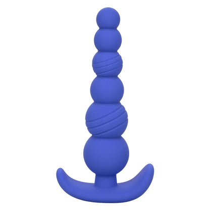 Cheeky X-6 Beads Anal Probe – Blue, Waterproof, Phthalate Free