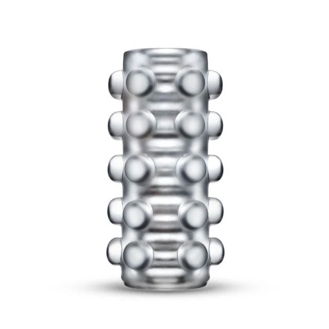 M for Men Reversible Orb - Self-Lubricating Pocket Stroker - Clear
