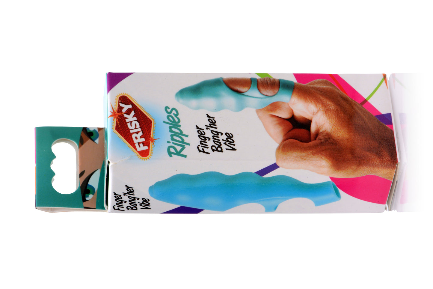 Ripples Finger Bang-Her Vibe – Teal – Vibrating Finger Accessory