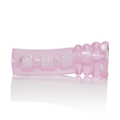 Sue Johnson Super Head Honcho Advanced Masturbator with Suction Chambers – Pink