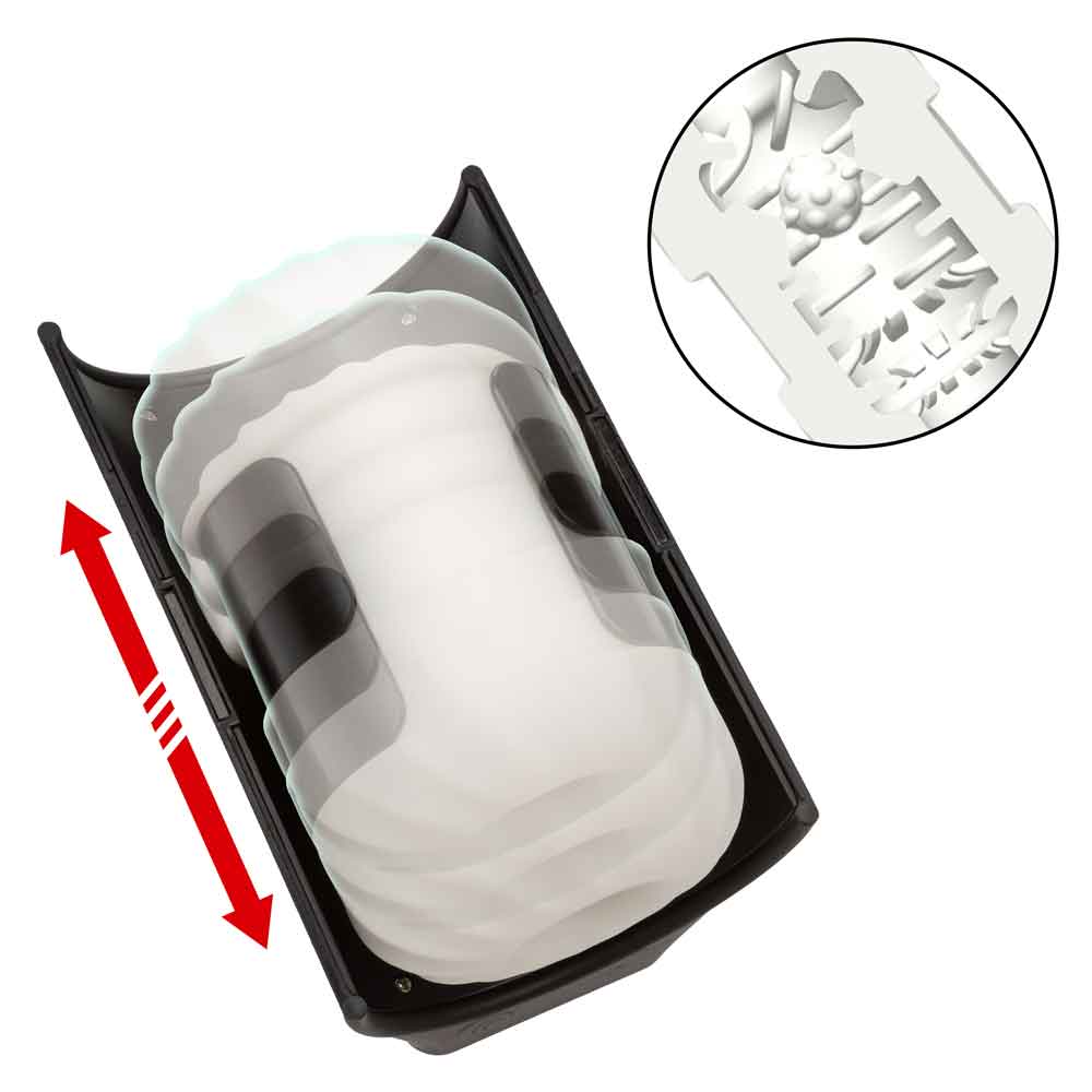 CalExotics Optimum Power Power Thruster - Rechargeable Thrusting Stroker - Black