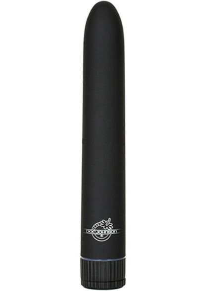 Doc Johnson Black Magic 7 Inch Velvet-Touch Massager – Multi-Speed Waterproof – Black
