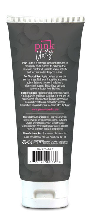 Gun Oil Pink Unity Hybrid Silicone Lubricant 3.3 Oz Tube