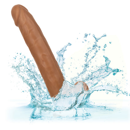 CalExotics 8-Inch Size Queen Dong – Realistic, Waterproof, Brown