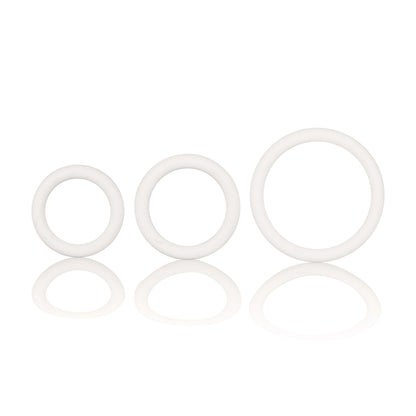 CalExotics Rubber Ring 3 Piece Set - White