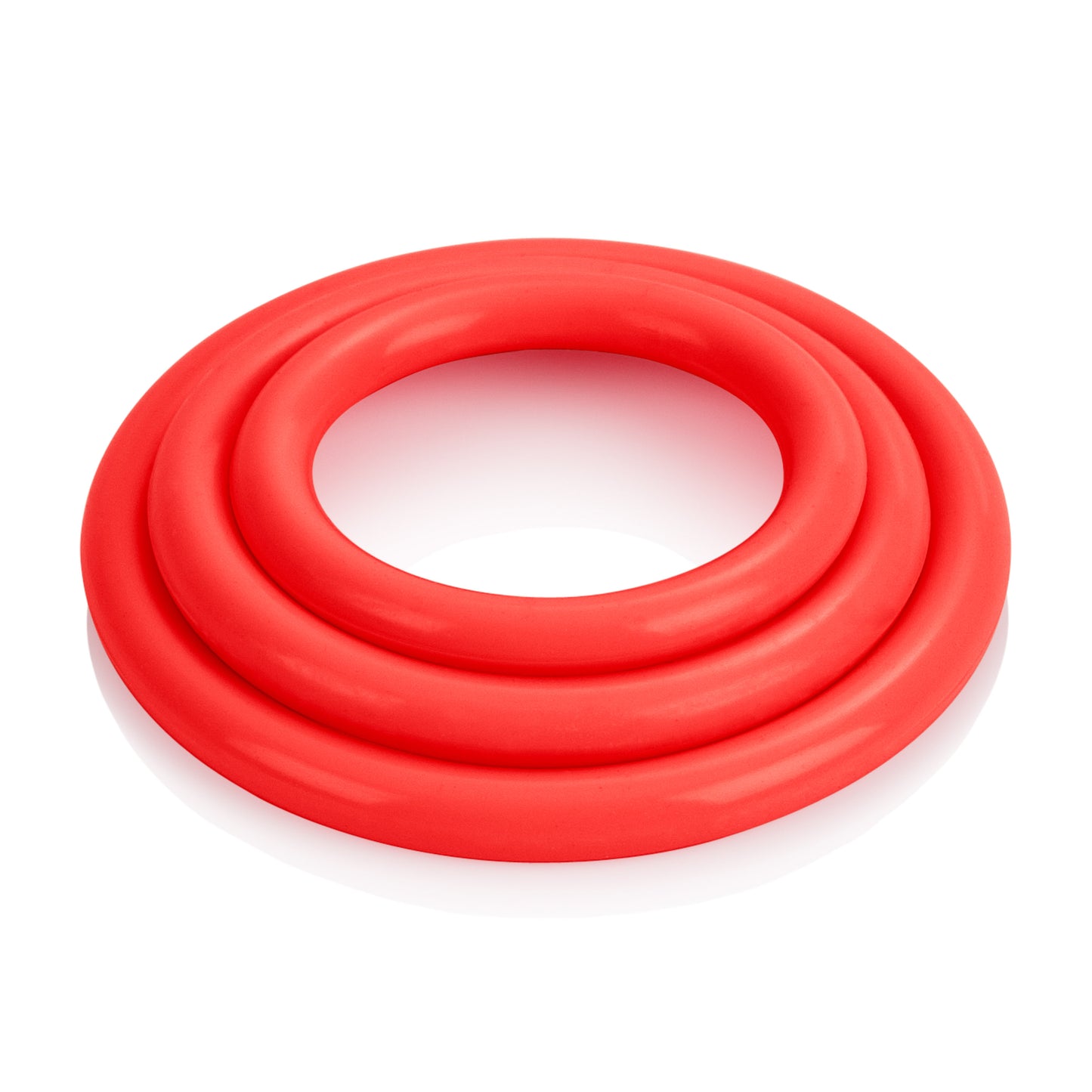 CalExotics Tri-Rings Multi-Purpose Rings Set – Red